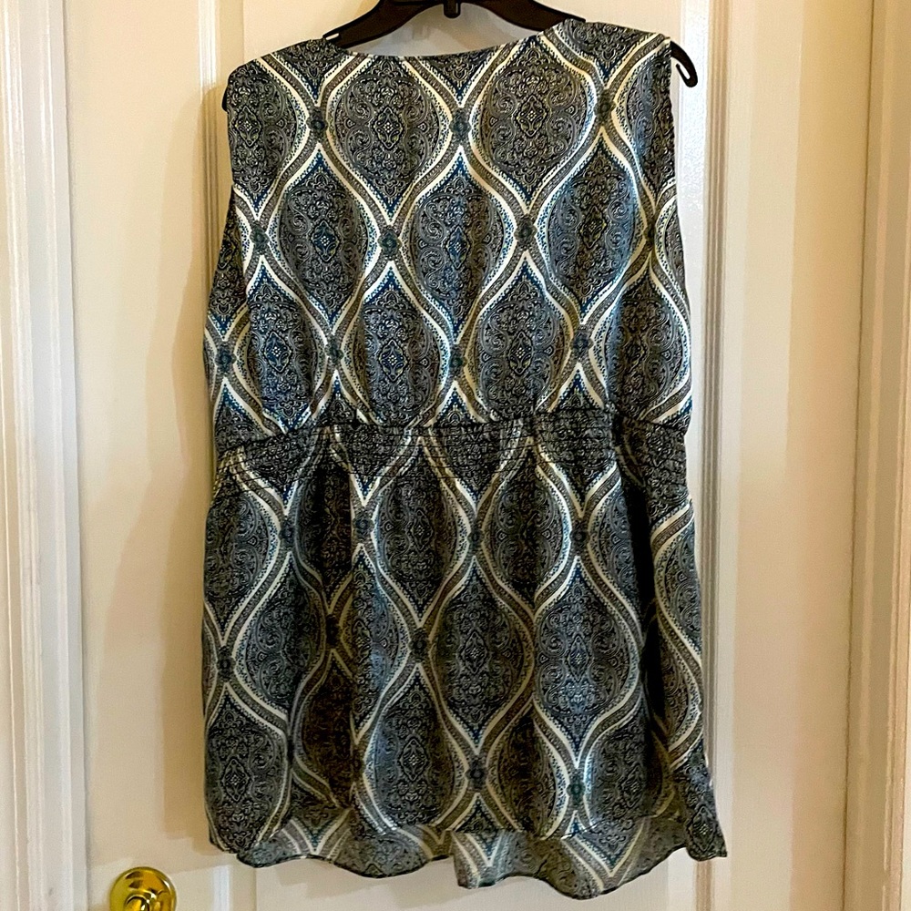 2X sleeveless paisley tunic - Picture 4 of 5